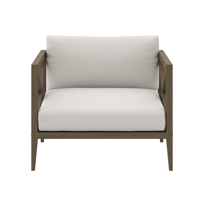 Fauteuil d'extérieur en teck Northlake