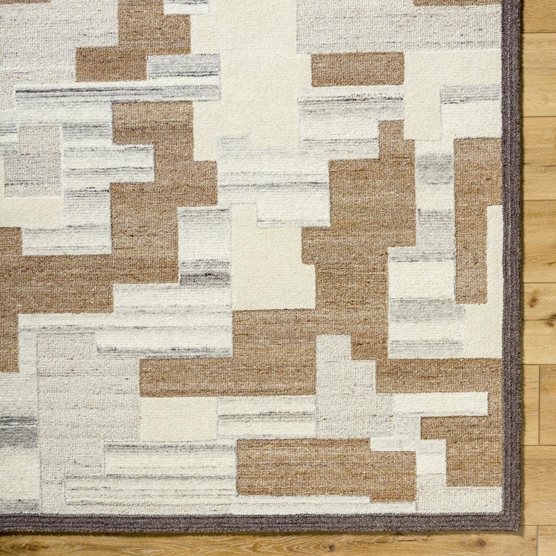 Cherin Handmade Area Rug, Rectangle 9' x 12'