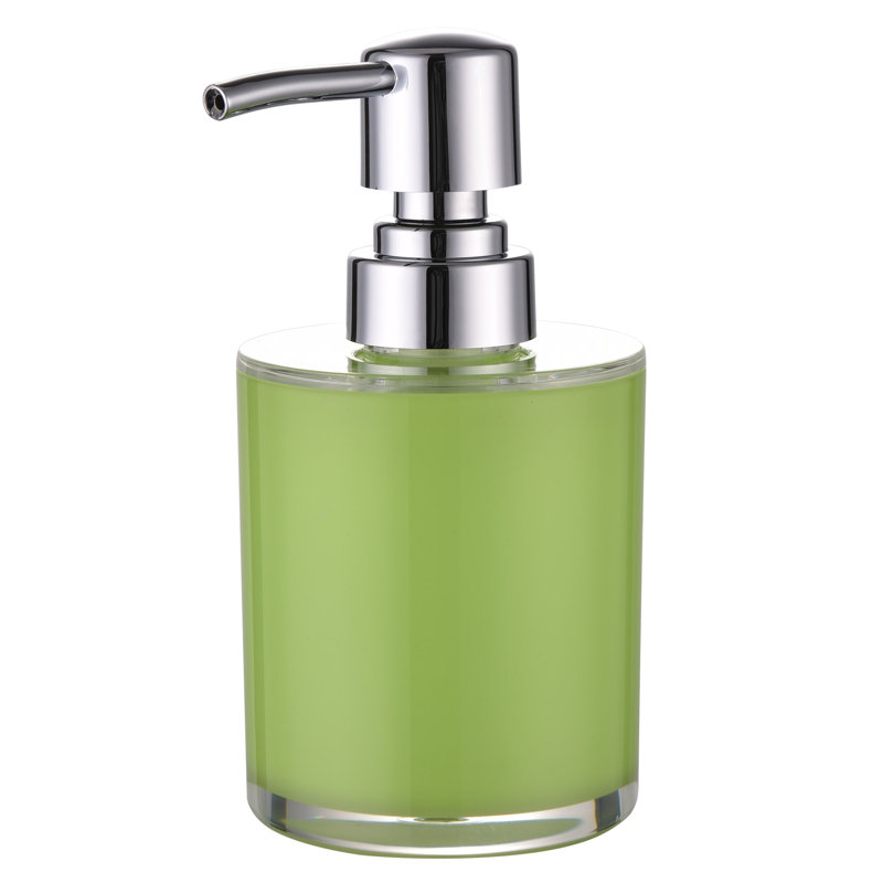 Distributeur de savon pour salle de bain, H 6 po x l 2,75 po x P 2,75 po