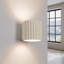 Aura Aluminium Flush Mounted Sconce-7287306-7287345-7287351