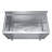 AmGood Underbar Ice Bin 18.5 in. x 36  in. x 33 in.