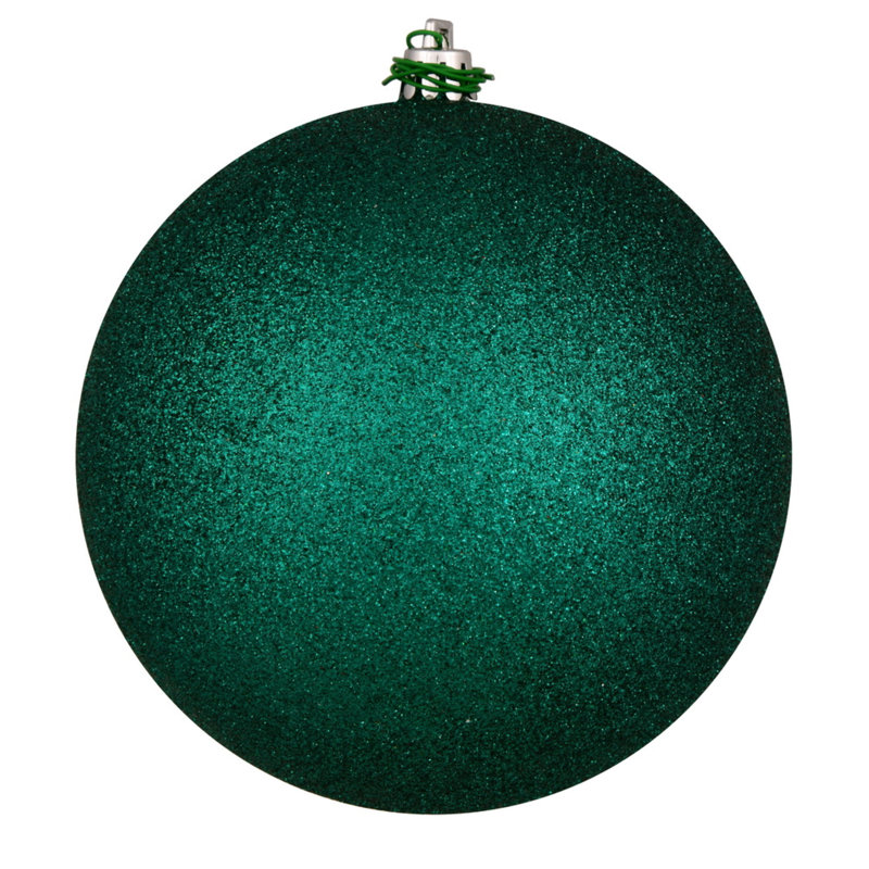 Décoration de boule décorative des Fêtes, H 10 po x l 10 po x P 10 po, Bleu sarcelle foncé