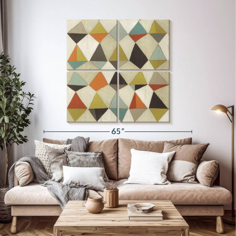 Pattern Undulation III, 45" H x 45" W