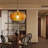 Pimms 1 - Light Brown Drum Pendant-836237008
