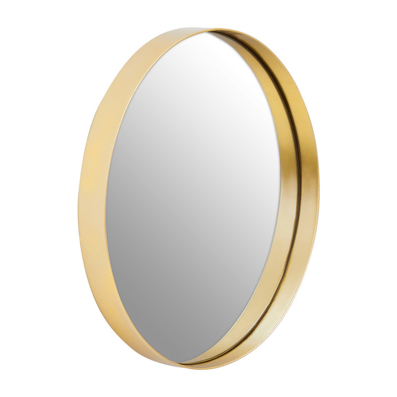 Neibert Metal Round Mirror, 32cm H x 32cm W