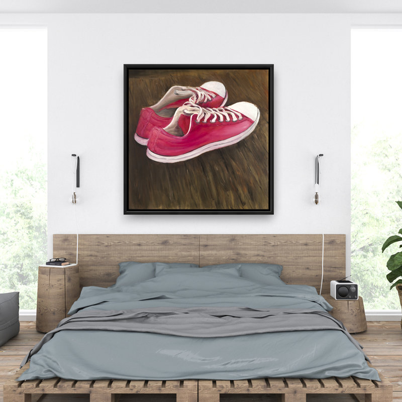 Espadrilles - Décoration de chambre à coucher encadrée pour chambre à coucher