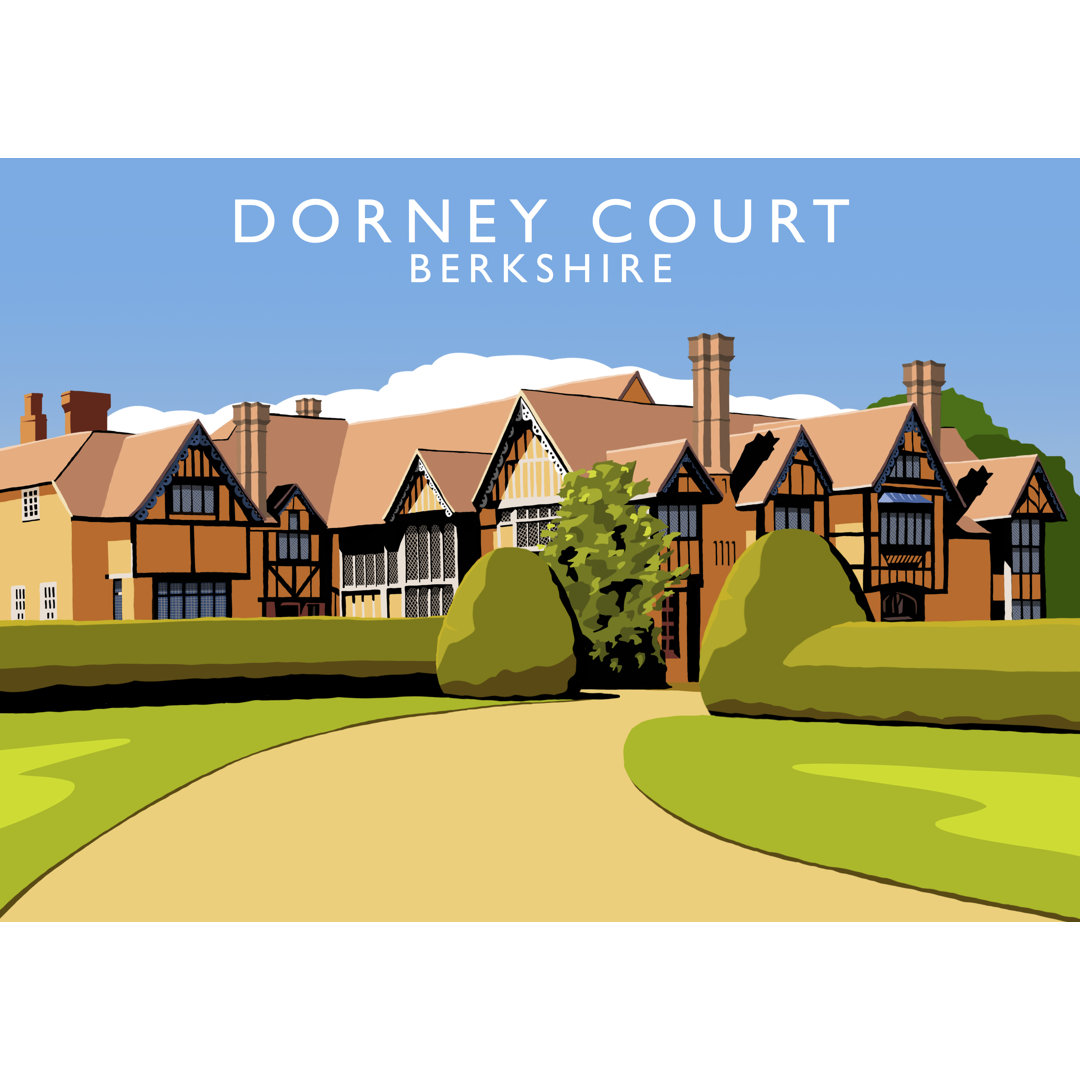 Dorney Court by Richard O'Neil - Graphic Art Print On Paper