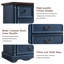 Commode 6 tiroirs Gulnaaz-129172813