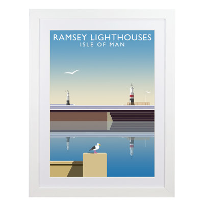 Ramsey Lighthouses by Richard O'Neil - Print