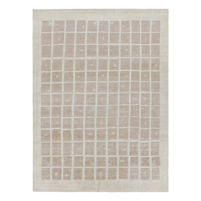 Art Deco Handmade Kilim Wool Geometric Area Rug