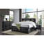 Table de chevet noire Lucille