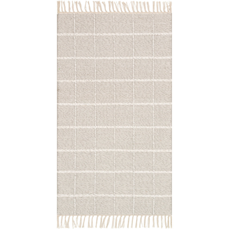 Tapis géométrique tissé à la main Alcone, Rectangulaire 2 pi x 3 pi