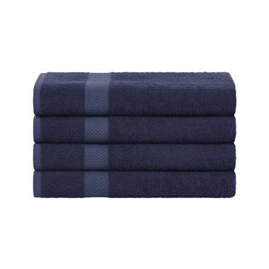 Latitude Run® Hundo 4 Piece 100% Cotton Bath Towel Set & Reviews