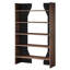 5-Tier Bookcase Wood Bookshelf with Open Storage Shelves