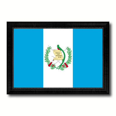 Impression sur toile, "guatemala country flag"