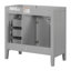 Meuble-lavabo 36 po sans lavabo, base d'armoire seulement, armoire de salle de bain avec tiroirs, structure solide et panneau en bois aggloméré-1123358254