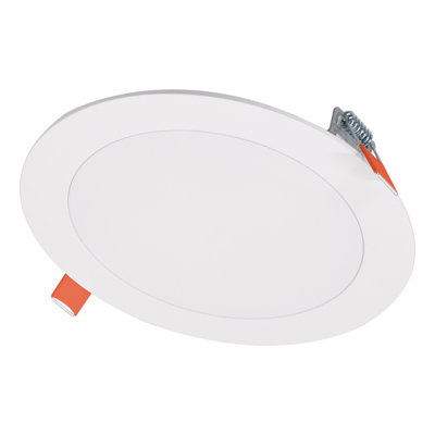 6 in. Selectable 12.9 W Air-Tight IC Rated LED Canless Standard Recessed Lighting Kit
