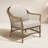 Kyla Lindenwold 2-Pack Wicker Patio Single Sofas With Beige Cushions