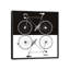 «Two Bikes», impression sur toile-72779976-72779977-29038309