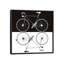 «Two Bikes», impression sur toile-72779977-72779976-29038309