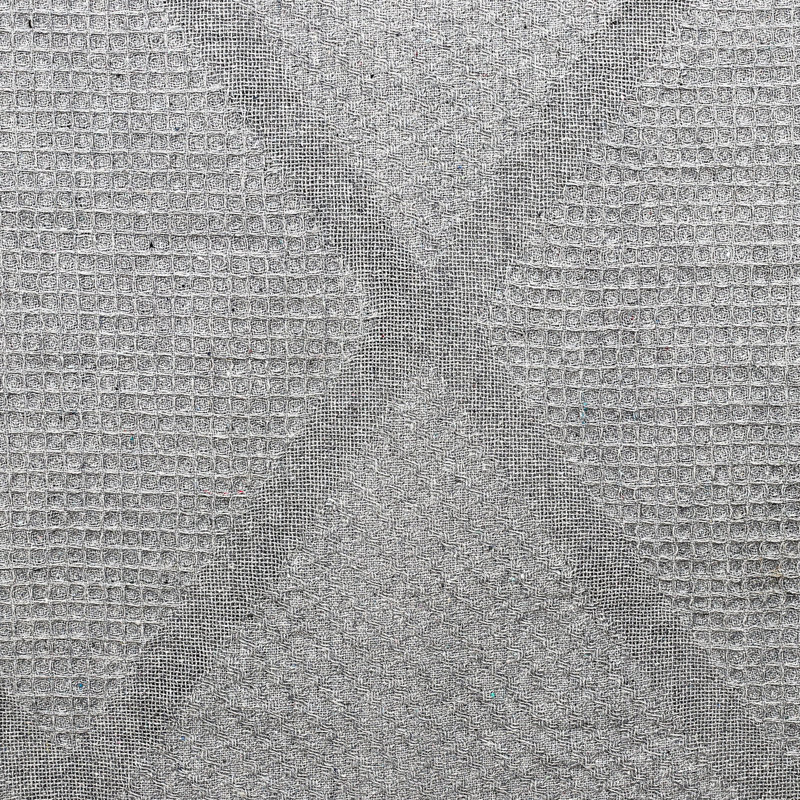 Hand Woven Heated Throw Blanket, Gray
