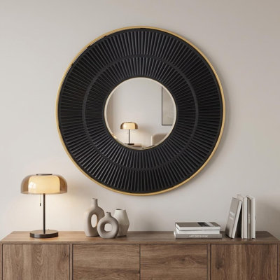 Manufactured Wood Frame Vertical Mirror