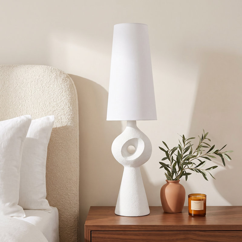 Truly Dawes Table Lamp, White