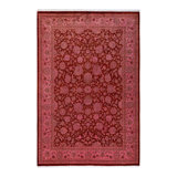 Fine Vibrance One-of-a-Kind 6' 2" X 8' 10" Hand Knotted Area Rug