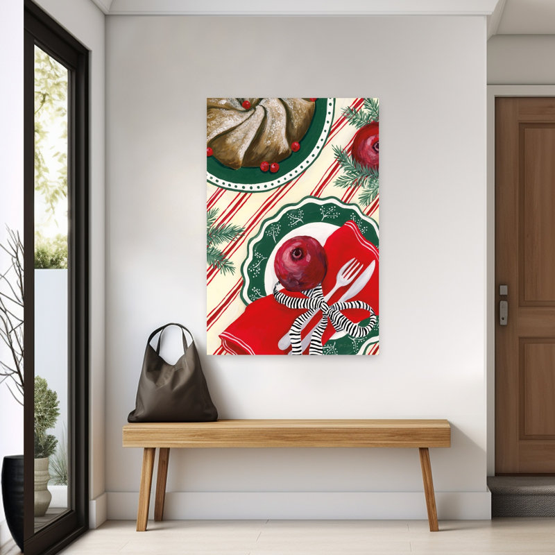 Art contemporain Sapin contemporain, H 60 po x l 40 po