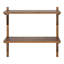 Baez Poplar Solid Wood Wall Shelf-995327554