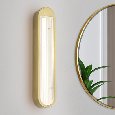 22.6 in. Modern Linear LED Wall Sconce