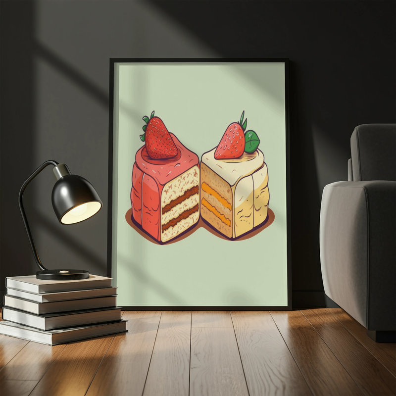 Kazuko Floater Frame Print, 18x24