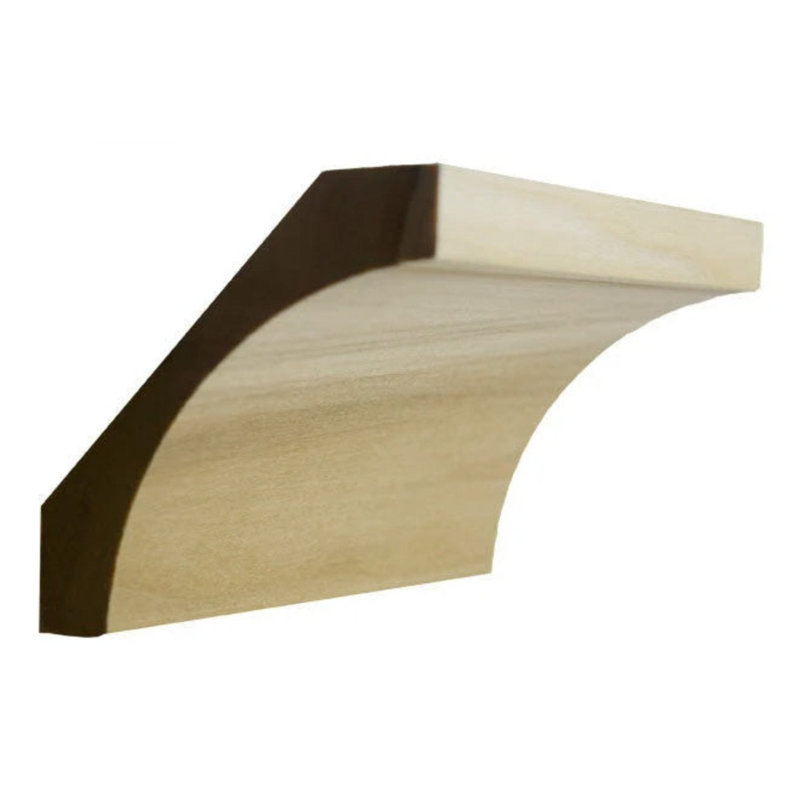 EWCR40 Crique de couronne sans finition, Peuplier, H 3,75 po x l 0,75 po x P 94 po