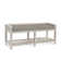 Banc de rangement en osier Glinda