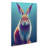 XC1022-2401X Hare In Colour - Wrapped Canvas Print