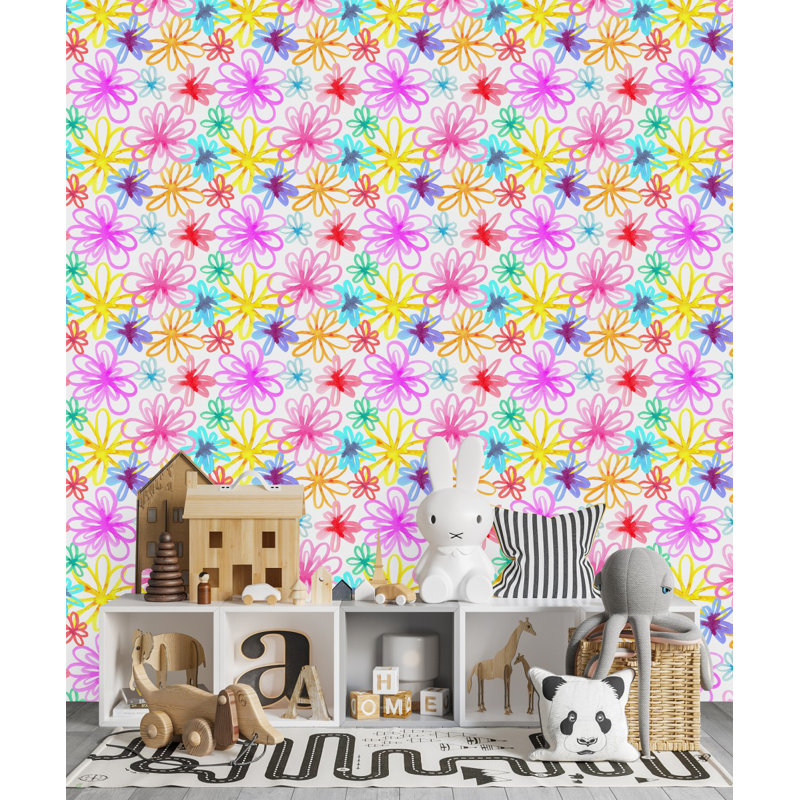 Carreau de papier peint l 25 po, L 2,09 pi x L 10,42 pi