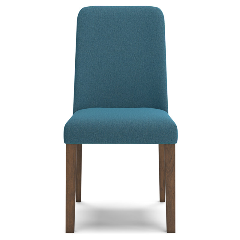 Munana Upholstered Side Chair, Blue