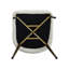 Table de salle à manger moderne 59,05 po en pierre artificielle blanche pouvant accueillir 8 personnes -Table tournante en pierre artificielle blanche 31,5 po