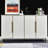 White Aluminium alloy Shoe Storage