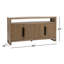 Buffet en bois de pin massif de 65 po Cabravale-557524975
