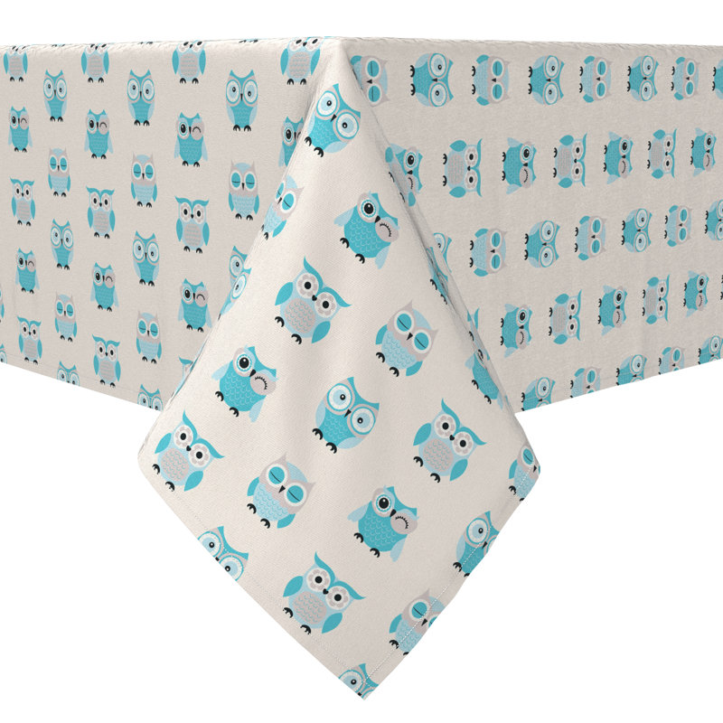 Rectangular Cotton Twill Tablecloth, 120" x 60"