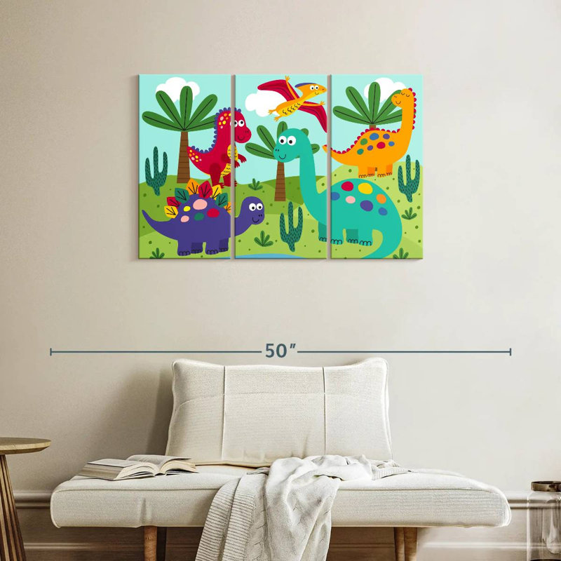 Dinosaures amis Ashelle, H 24 po x l 38 po
