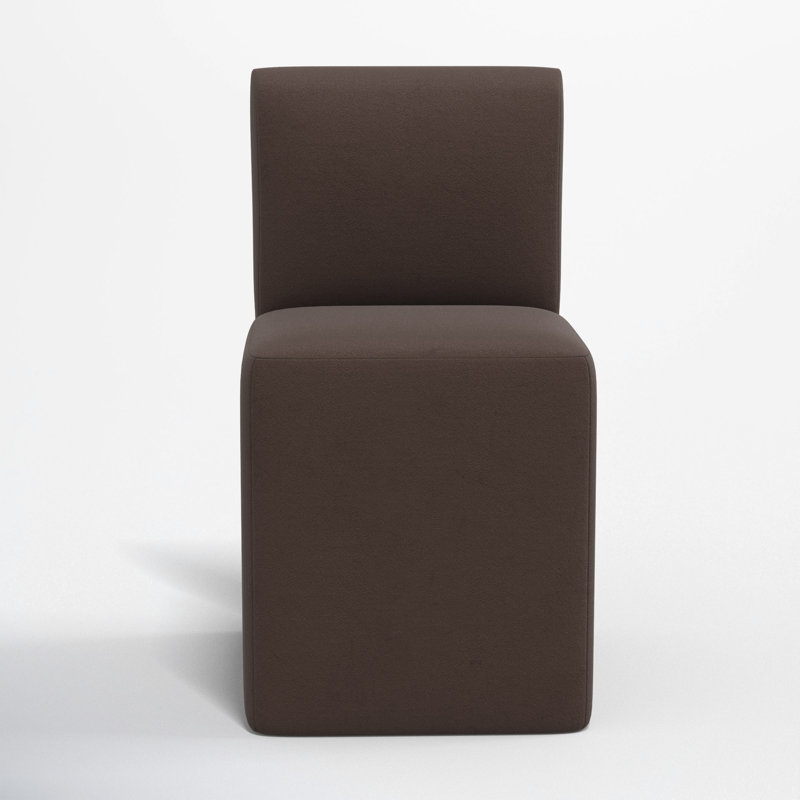 Mendy Dining Chair, Classic Chocolate Velvet