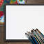 Sylvie Blank Framed Canvas-1265057791-1223582093