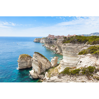 Bonifacio Old Town by Sam74100 - Wrapped Canvas Print