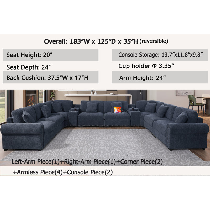Dark Blue Polyester