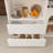 Kitchen Island With Extendable & Rotating Table, MDF With Veneer Retro Design, 4 Drawers & Glass Door Cabinets With Built-In Socket, Expandable Dining Station For 2-4 Person-65507120