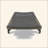 Outdoor Chaise Lounge With Pull-Out Tray And Weather-Resistant Materials For Ultimate Relaxation, 2Pcs-1924059799