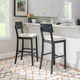 Paxton Upholstered Counter/Bar Stool
