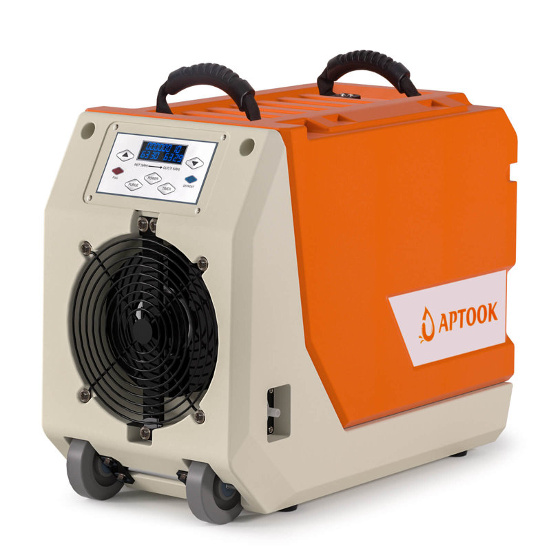 APTOOK 180 pintes 6000 Sq. Pi. Déshumidificateur commercial pour sous-sol avec régulateur d'humidité et pompe